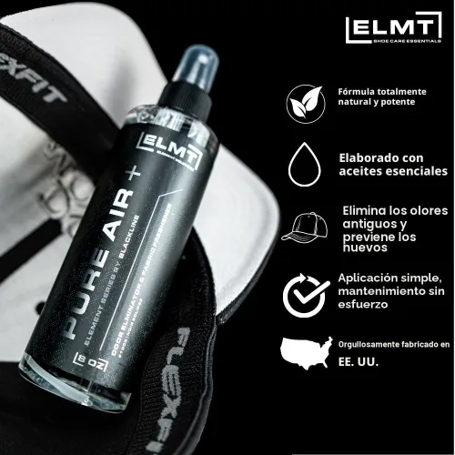 Vista 5 de Blackline ELMT Hat Cleaning Kit — 5-in-1 Hat Cleaner for Baseball Caps, Cotton, Wool — Quick-Drying, US-Made, Cleans 50+ Hats