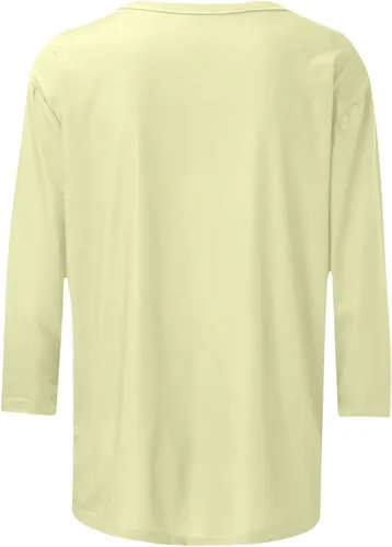Vista 5 de Aymnlox 34 Sleeves Pullovers for Women Round Neck Long Sleeves Tops Basic Solid Blouse Tees