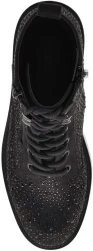 Vista 4 de GUESS Botas de combate Fearne para mujer