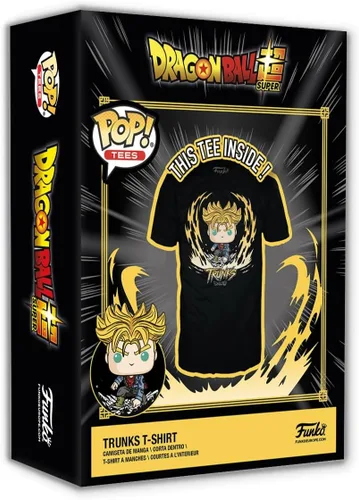 Vista 2 de Funko Pop! Boxed Tee: Dragon Ball Super - Troncos - M
