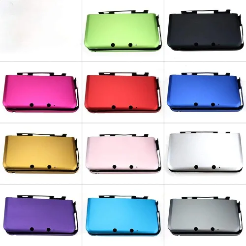Vista 2 de Carcasa protectora de aluminio para Nintendo 3DS LLXL (morado)