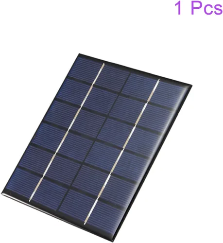 Vista 4 de DMiotech Mini célula del panel solar de 6V 2W 5.354 in x 4.331 in para proyecto de energía eléctrica de bricolaje