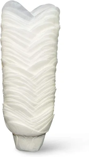 Vista 2 de SimpleGood Blanco Lotus Style Baking Cups Tamaño Medio Cupcake Liners Muffin Liners Graseproof Paper 100