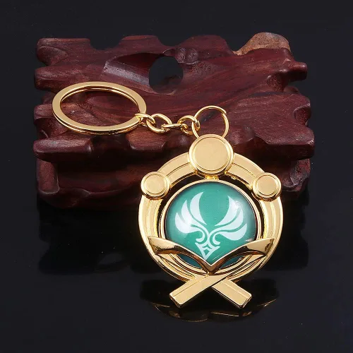 Vista 3 de Llavero Visión Ojo de Dios Luminoso Llavero Colgante Accesorios de Proyecto de Juego para Mujer