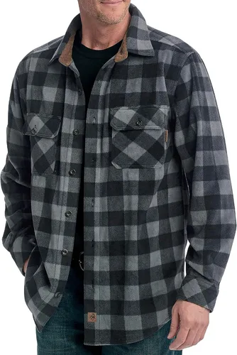 Vista 5 de Legendary Whitetails, Navigator - Camisa de vellón para hombre, con botones