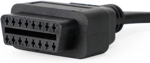 Vista 6 de Cable adaptador de 3 pines/4 pines a 16 pines OBD2 diagnóstico de fallas del motor y detector para motocicletas Yamaha Cable adaptador OBD
