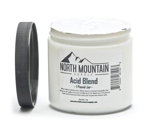 Vista 2 de North Mountain Supply Mezcla de ácidos de grado alimenticio - Frasco de 1 libra