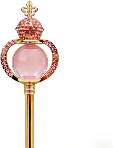 Vista 9 de Queen Scepter - Varita de princesa rubí incrustada para concurso de boda Púrpura