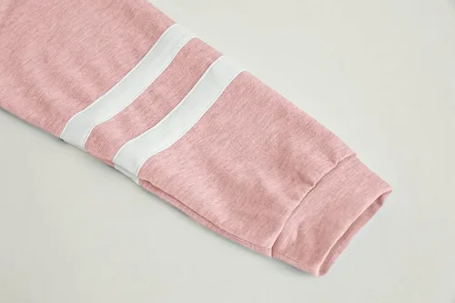 Vista 5 de Apbondy Camisetas casuales de manga larga con cuello redondo y rayas sueltas para niñas