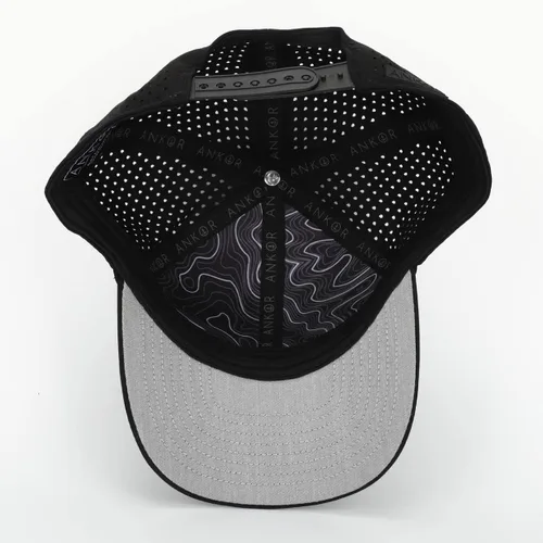 Vista 5 de ANKOR Gorra de béisbol de alto rendimiento resistente al agua UPF 50 Golf Barco Playa Lago Entrenamiento Todos los días Hombres y mujeres