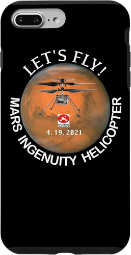 Vista 12 de iPhone 12 mini deja volar! Mars Ingenuity helicóptero perseverancia Rover caso