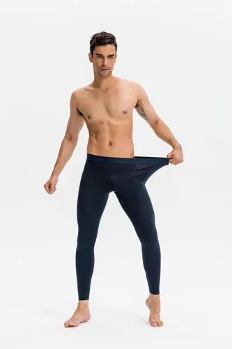 Vista 5 de DFDG Pantalones de compresión para hombre, Cool Dry Sports Fitness Running Tights Equipo de carreras de deportes