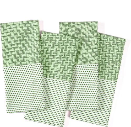 Vista 14 de TWINY threads Juego de toallas de cocina con diseño de diamante, 100% algodón, trapos grandes y trapos de lavado, absorbentes de secado rápido