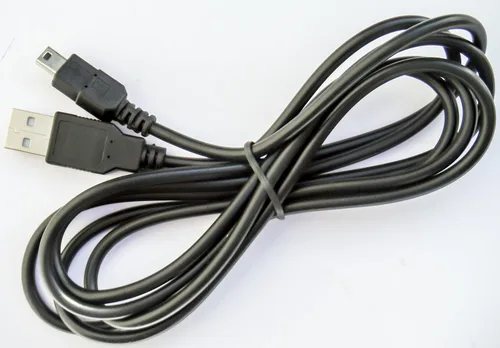 Vista 2 de Old Skool PS3 Controller Charge Cable - Black