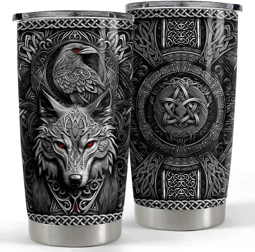 Vista 22 de SANDJEST Vaso de baloncesto con aislamiento de acero inoxidable de 20 onzas, taza de café de viaje, vasos deportivos, regalos para amantes