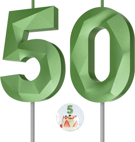 Vista 47 de Velas de cumpleaños con números (0 velas negras), forma de diamante 3D, decoración de pastel de feliz cumpleaños para niños y hombres, cumpleaños