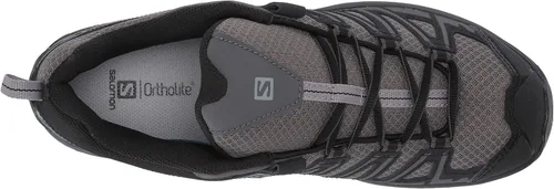 Vista 5 de Salomon Zapatos de senderismo X Crest para hombre negro marrón DM US