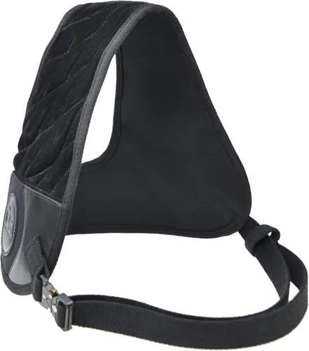 Vista 4 de Tas Trost Chaleco protector de cuero para rifle de escopeta, chaleco acolchado reductor de retroceso con protección de campo con correas ajustables