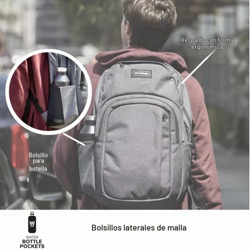 Vista 6 de Dakine Campus L - Mochila para laptop con capacidad de 8.7 galones (33 litros)
