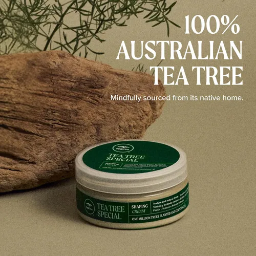 Vista 7 de Crema moldeadora Tea Tree, crema para peinar el cabello, fijación duradera, acabado mate, para todo tipo de cabello