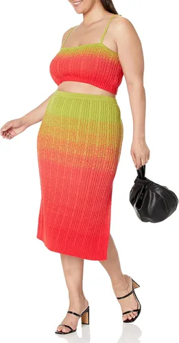 Vista 7 de The Drop Falda midi Lola Ombre para mujer