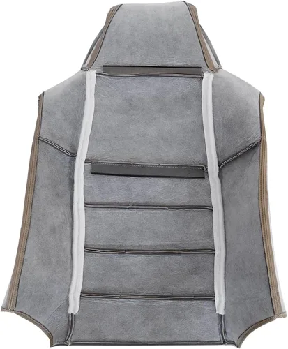 Vista 6 de GXARTS Funda de cuero de repuesto para asiento de lado del conductor, color marrón #4H, compatible con Ford Excursion F250 F350 F450 F550 Lariat