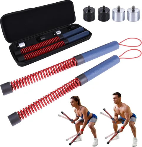 Vista 6 de ASIEIT Upgraded Ropeless Battle Rope for Home Gym, Adjustable Weight Battle Ropes for Advanced Fitness Training, Portable Workout Ropes for