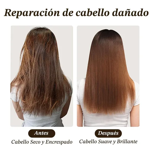Vista 7 de Tgideas Mascarilla hidratante de colágeno para cabello seco dañado, tratamiento acondicionador de reparación profunda, mascarilla suave para todo