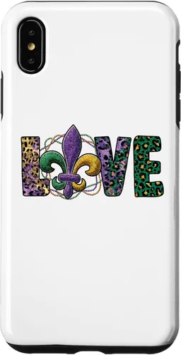 Vista 7 de iPhone 15 Mardi Gras Love 2023 for Women Queen Carnival Costume Case