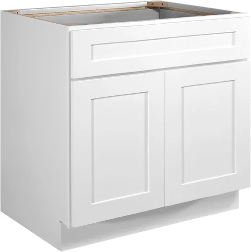 Vista 40 de Design House Brookings - Mueble base de cocina, 9 pulgadas, color blanco