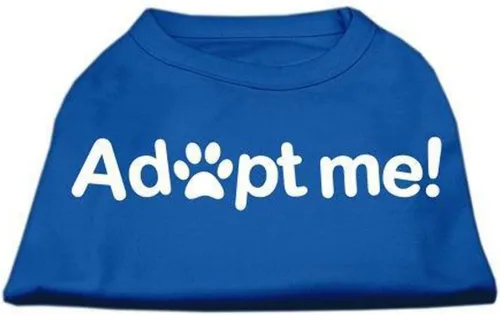Vista 4 de Mirage Pet Products Adopt Me - Camisa con serigrafía, pequeña, color negro