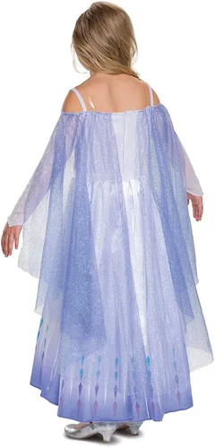 Vista 2 de Disfraz de Elsa de Frozen 2 de Disney para niñas