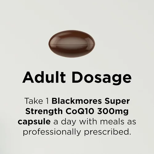 Vista 5 de Blackmores Super Strength CoQ10 300mg 30 tabletas