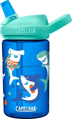 Vista 16 de CamelBak Eddy+ Kids Water Bottle with Bite Valve Straw, Leak‑Resistant Easy Sip Design for Everyday Hydration, 14oz Kids