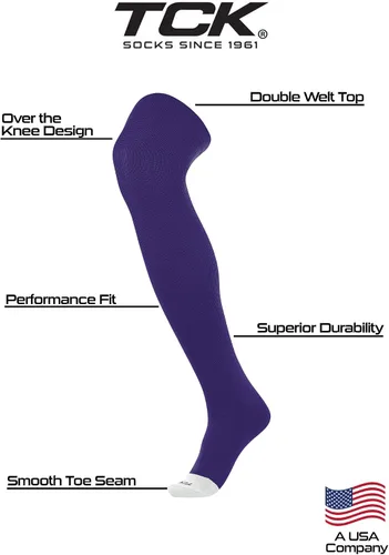 Vista 2 de TCK Socks Por encima de la rodilla para hombre