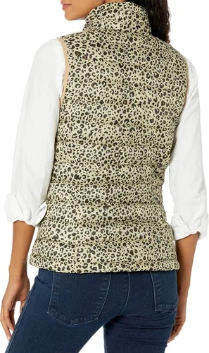 Vista 3 de Tienda Essentials Womens Lightweight Water-Resistant Packable Puffer Vest