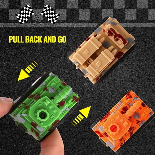 Vista 5 de 30 mini autos de tracción para niños, niños pequeños de 3 a 8 años de edad, juego de vehículos a granel de carreras, regalos de fiesta, caja