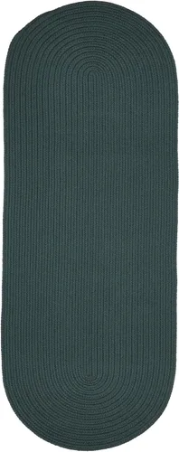 Vista 26 de Tapete de interior/exterior, diseño texturado trenzado, tapete reversible, Sintético, Musgo verde Verde (Moss Green)