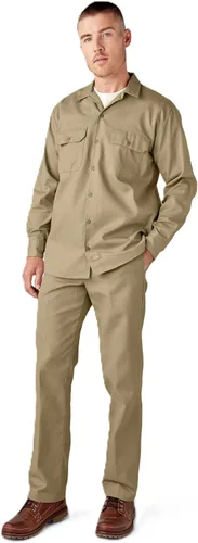Vista 18 de Dickies Camisa de trabajo de manga larga para hombre Air Force Blue V1