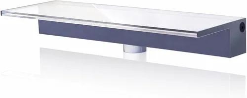 Vista 21 de HALF OFF PONDS Derrame de acrílico iluminado elegante de 12" con cambio de color - SE12CC-HOP Construcción acrílica, control remoto, entrada