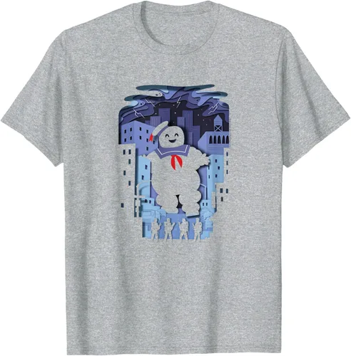 Vista 8 de Ghostbusters Experimental Depth Stay Puft - Camiseta, gris, S