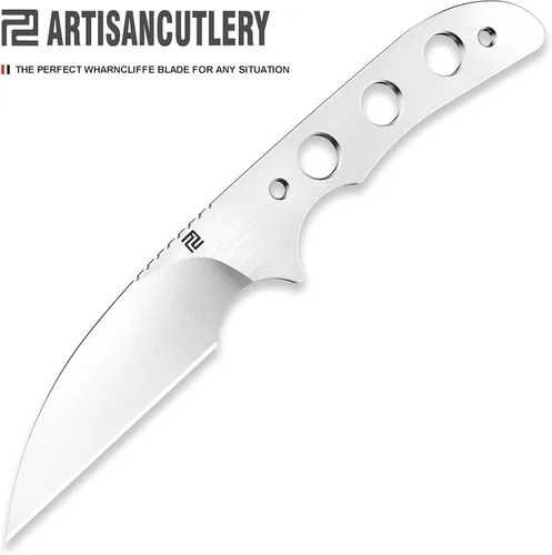 Vista 7 de ARTISANCUTLERY Cuchillo táctico Sea Snake (ATZ-1842) AR-RPM9 Hoja de acero en polvo G10 Mango Cuchillo de hoja fija Negro