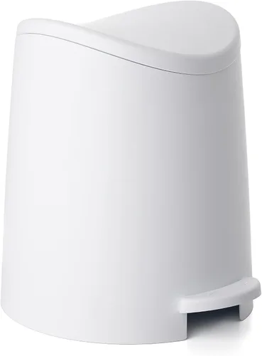 Vista 6 de Tatay Cubo de baño con pedal estándar 3L Diseño práctico y funcional Hecho de materiales altamente resistentes Compacto y fácil de usar Negro