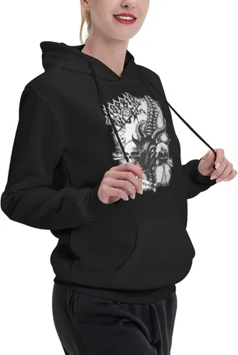 Vista 7 de IsjHLAMr Women Man Hoodie Comfy Slim Classic Long Sleeve With Pocket Pullover For Gym