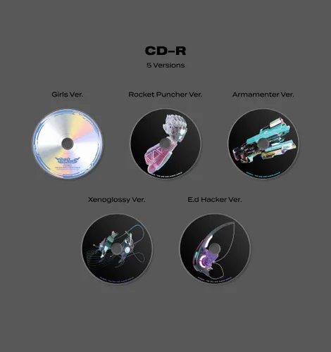 Vista 5 de Dreamus aespa - 2º Mini álbum Chicas DIGIPACK ver. CD (E.d Hacker NINGNING ver.) (SMK1455)