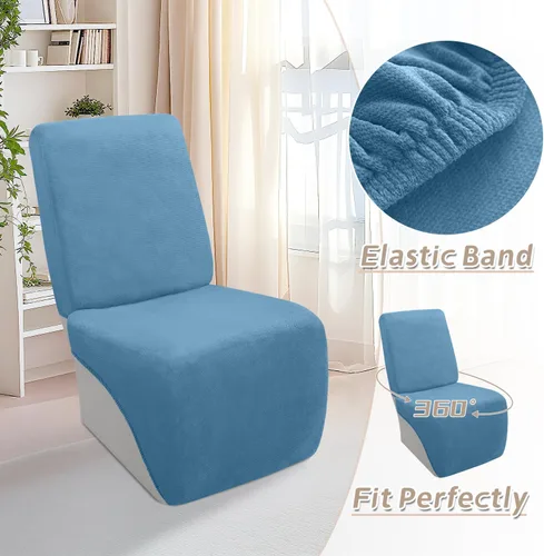 Vista 38 de Arfntevss Fundas de sofá seccional reclinable de terciopelo, Funda de sofá seccional de esquina para sofá reclinable, Funda elástica suave