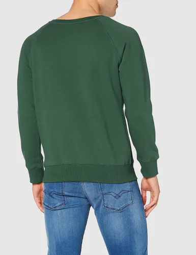 Vista 4 de Traditional Craft Ltd. Botella Verde y Blanco Trinity College Dublin Irlanda Seal Sudadera