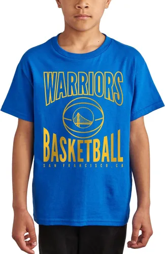 Vista 6 de Junk Food NBA Team Basketball - Camiseta de manga corta para niños y niñas con licencia