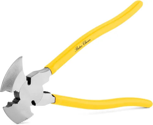 Vista 10 de Bates - Herramienta de valla multialicate, extractor de clavos y grapas, alicates de corte Multi Function Tool for Fence Repair Nail Removal