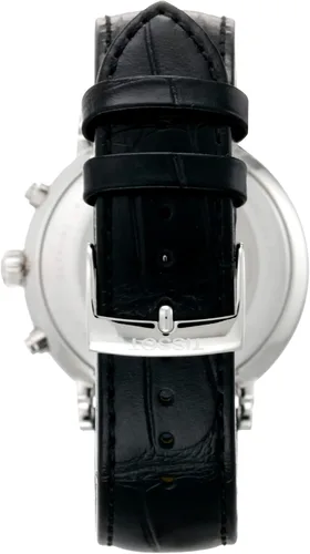 Vista 5 de Tissot Carson - Reloj de cuarzo suizo con caja de acero inoxidable 316L para hombre color negro cuero 20 T1224171603300 Negro - Reloj de cuarzo
